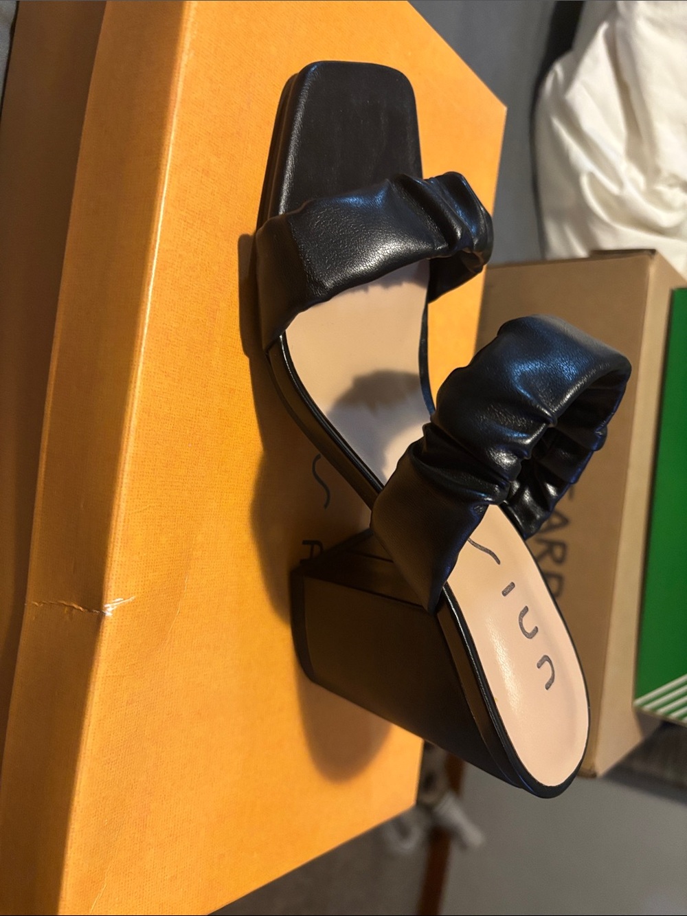 Unisa black heels